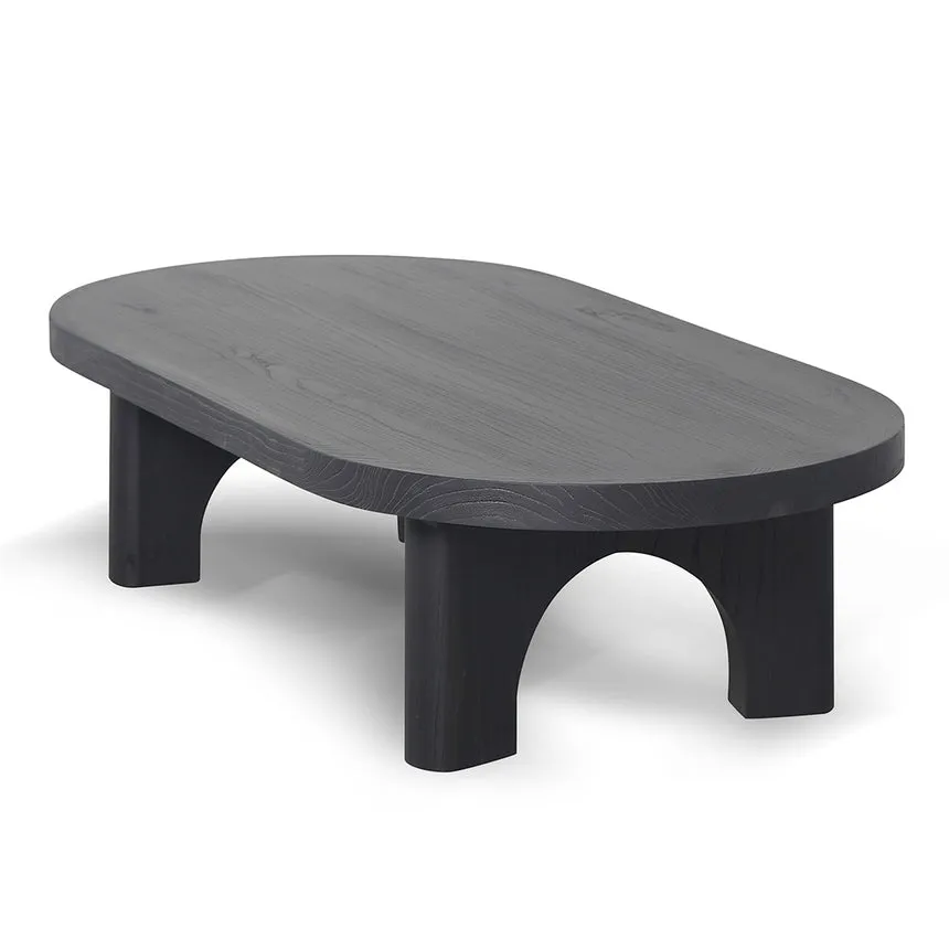 140cm Coffee table - Full Black