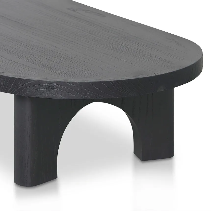 140cm Coffee table - Full Black