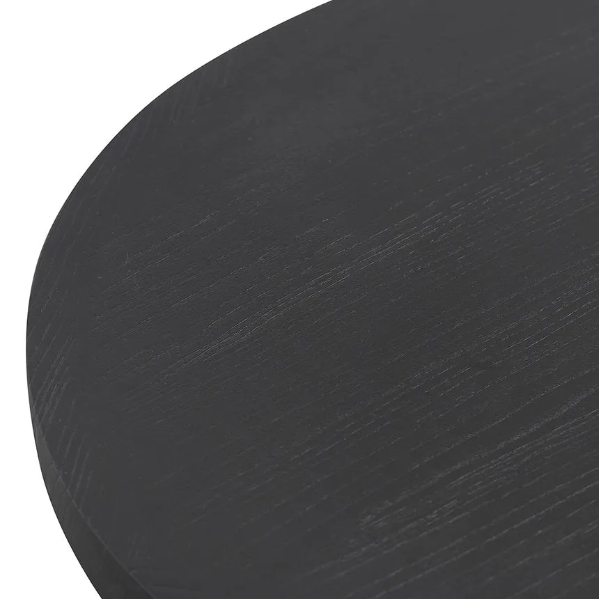 140cm Coffee table - Full Black