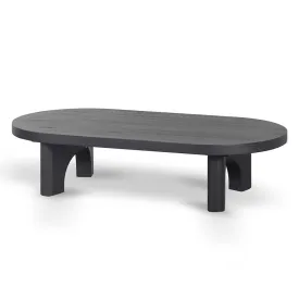140cm Coffee table - Full Black