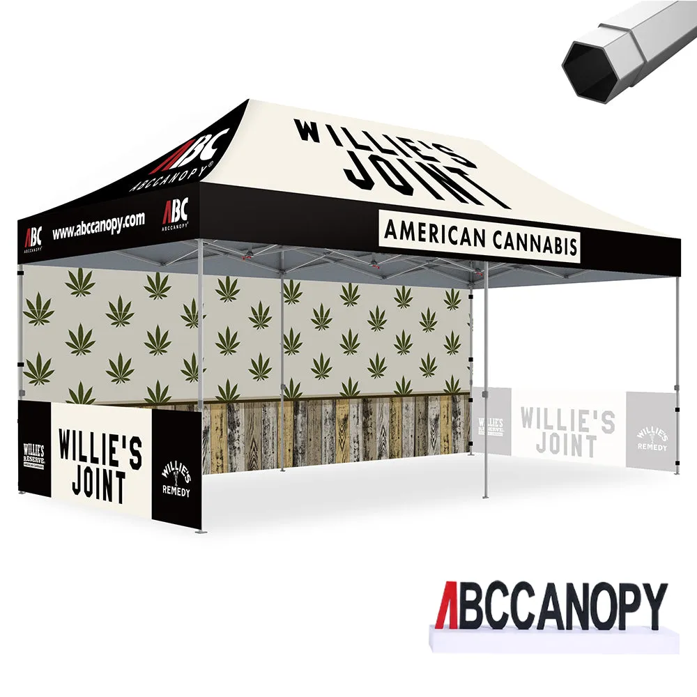 ABCCANOPY S2 Premium 10x10/10x15/10x20 Custom Canopy (Brand Union)