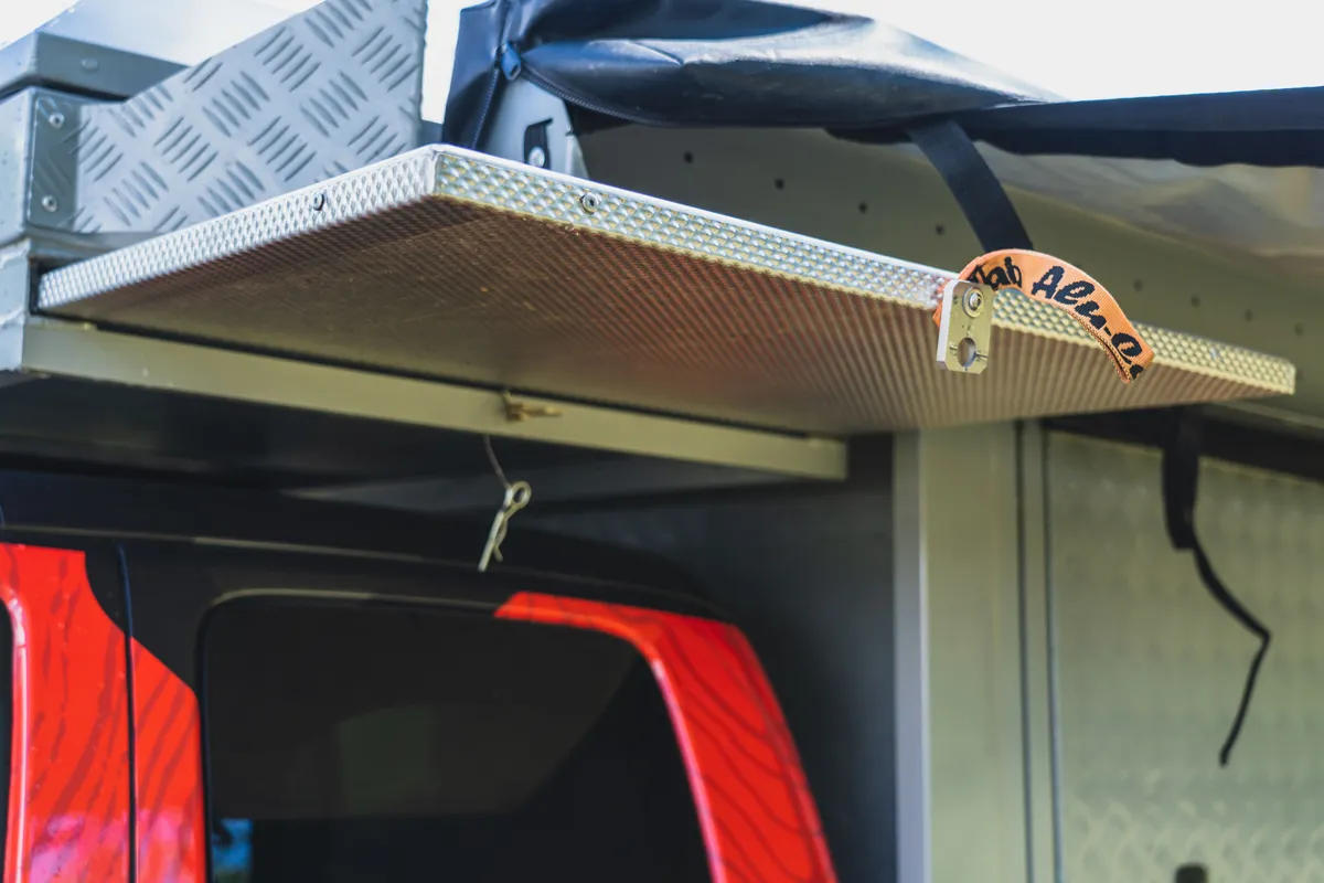Alu-Cab Canopy Camper Table Slide