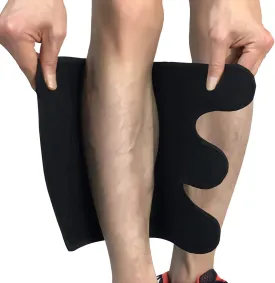 Calf Brace, Shin Splint Compression Sleeve (1 Pair) for Swelling, Edema, Hiking, Training, Adjustable Calf Support, Shin Brace for Men and Women