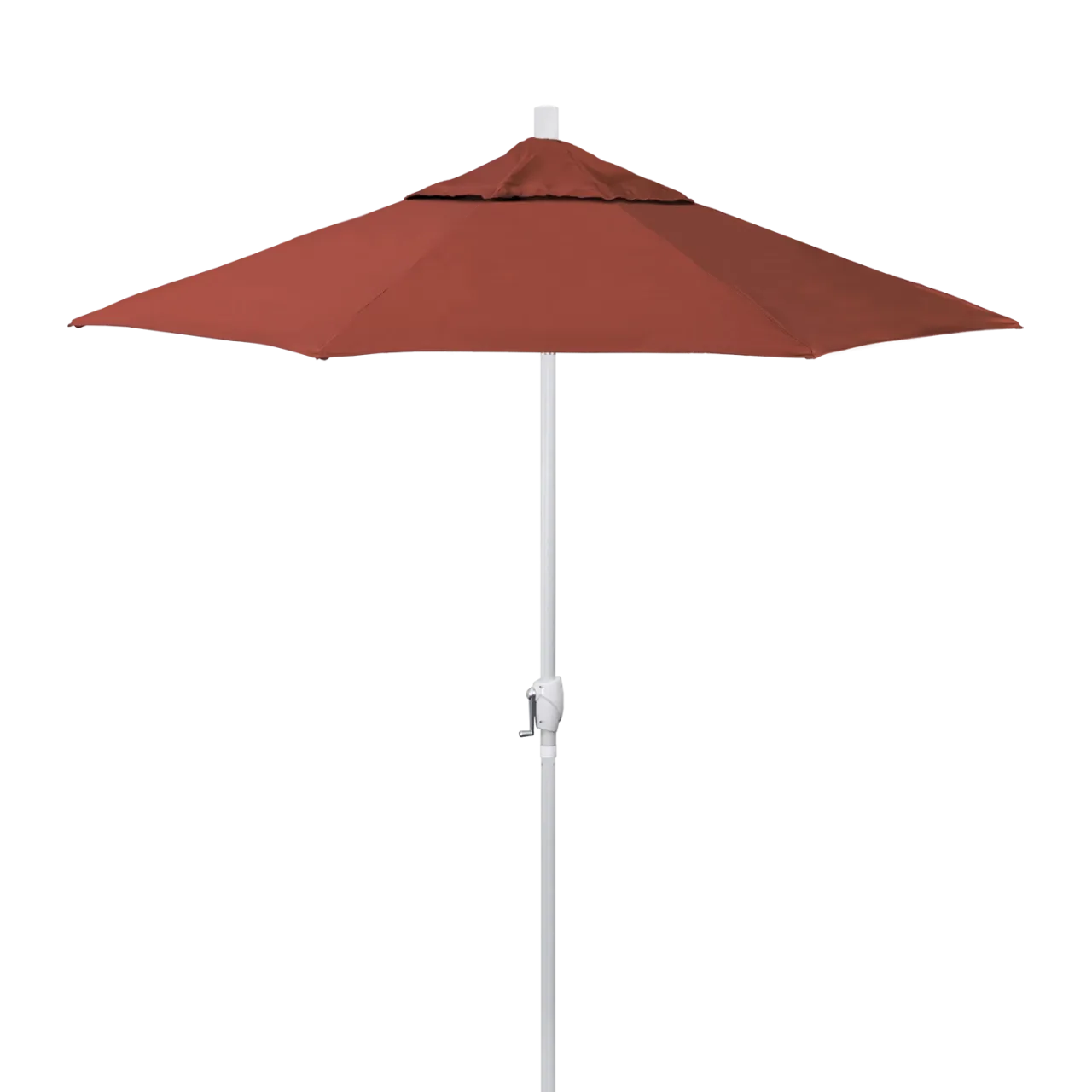 California Umbrella Pacific Trail Series 7.5 ft Patio Umbrella - Residential Grade with Push Button Tilt and Crank Lift