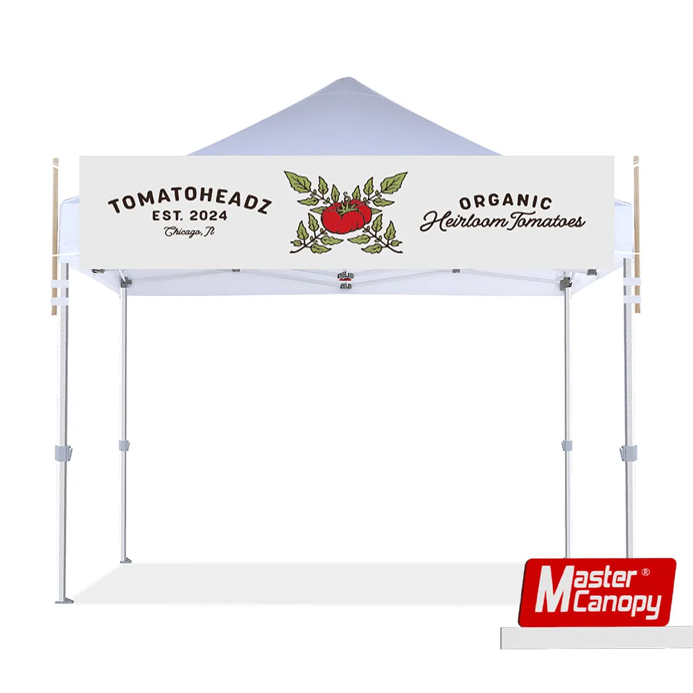 Custom Canopy Banner