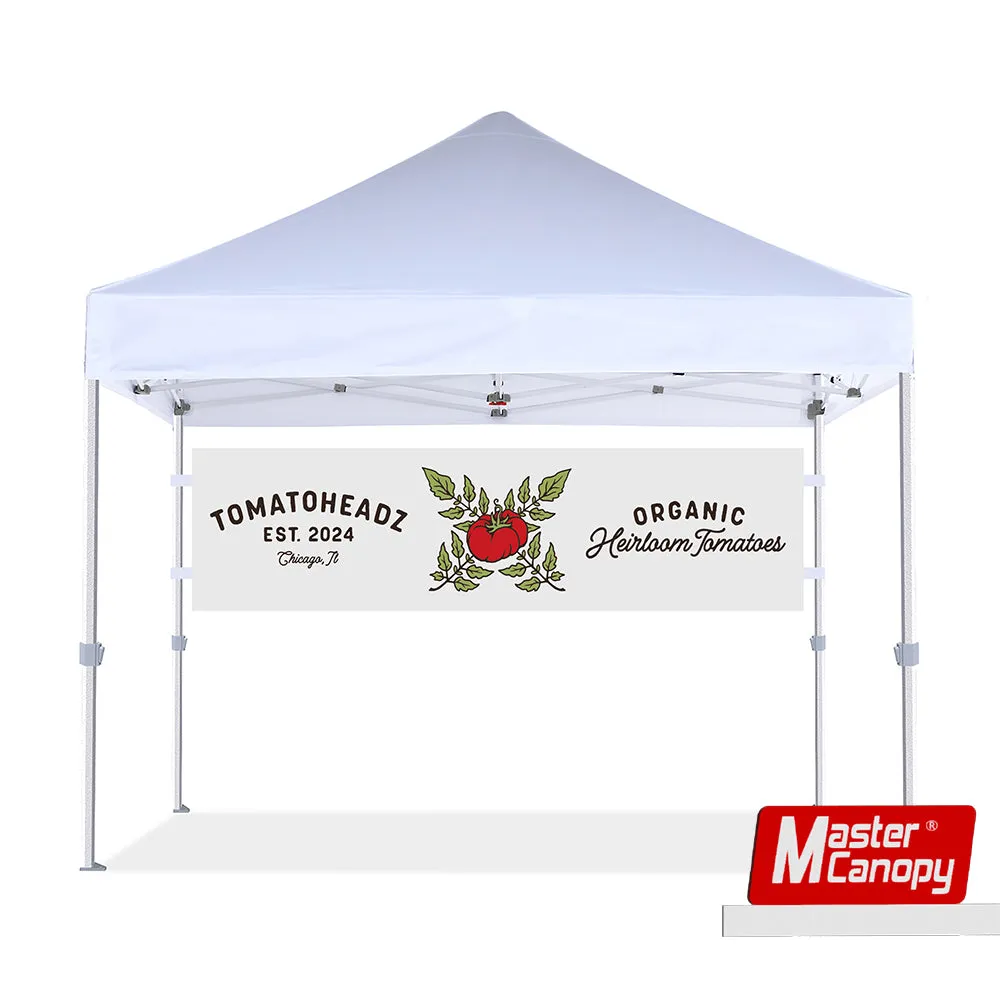 Custom Canopy Banner