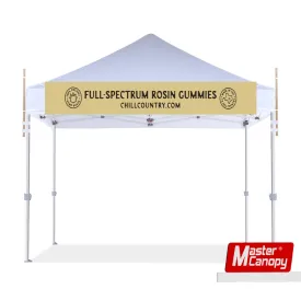 Custom Canopy Banner