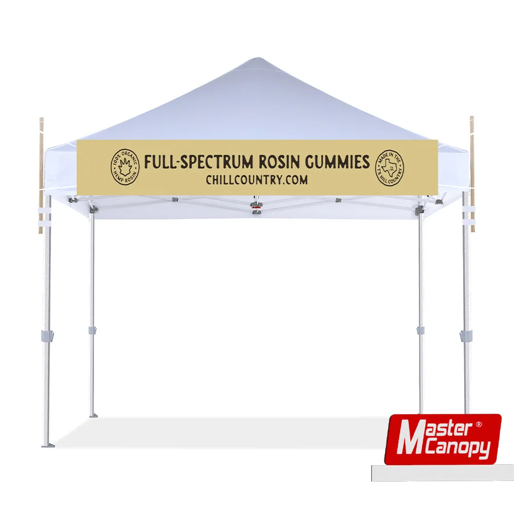 Custom Canopy Banner