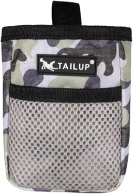 Dog Training Pouch with Belt Clip - Portable Treat Bag & Outdoor Snack Bag for Pets, Hands-Free Waist-Attachable, Durable Waterproof Pet Essentials Carrier (Easy-Access Design)