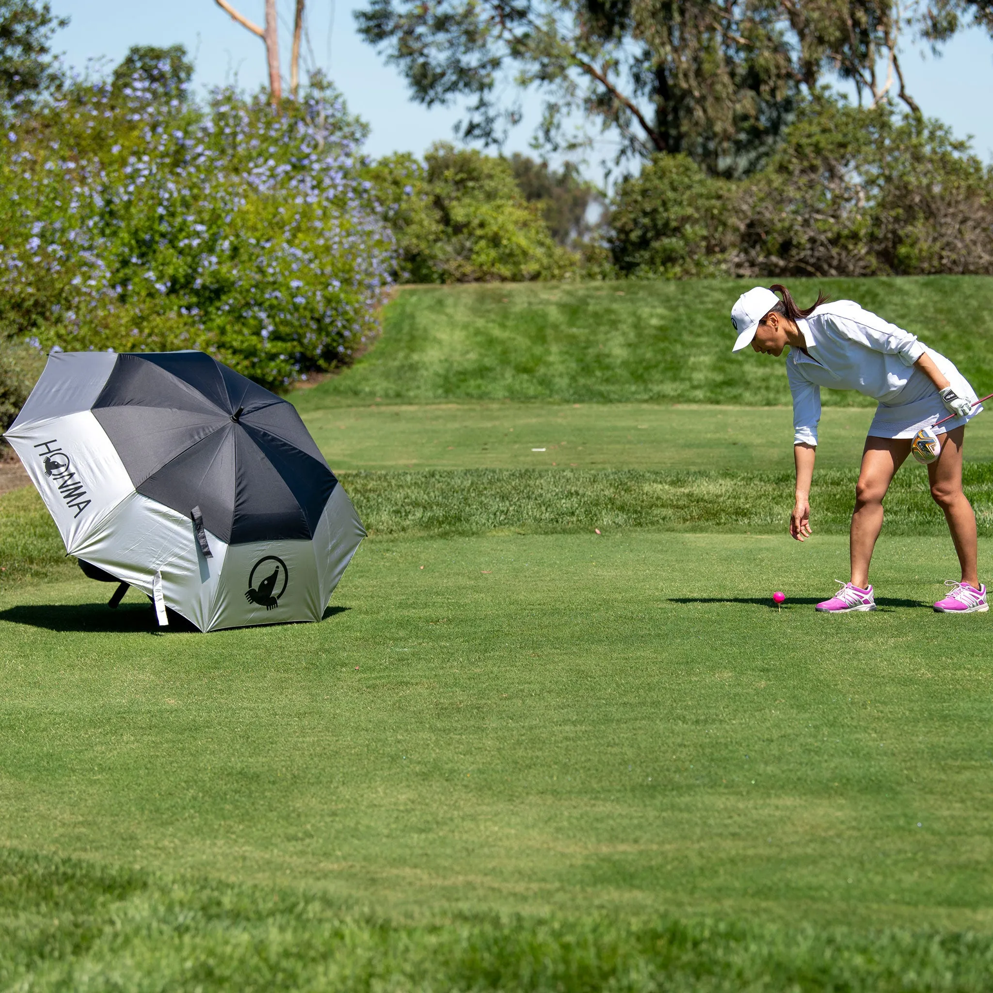 DOUBLE CANOPY UMBRELLA