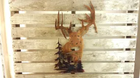 Drop Tine Buck Scene