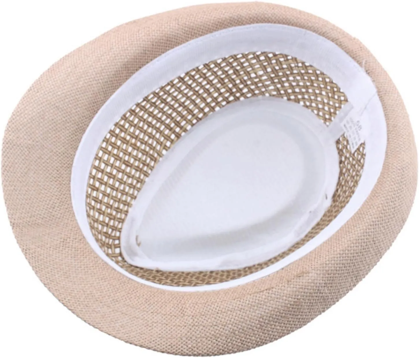 Fedoras Hats Breathable Jazz Hat Summer Outdoor Breathable Sun Hat for Wedding, Party