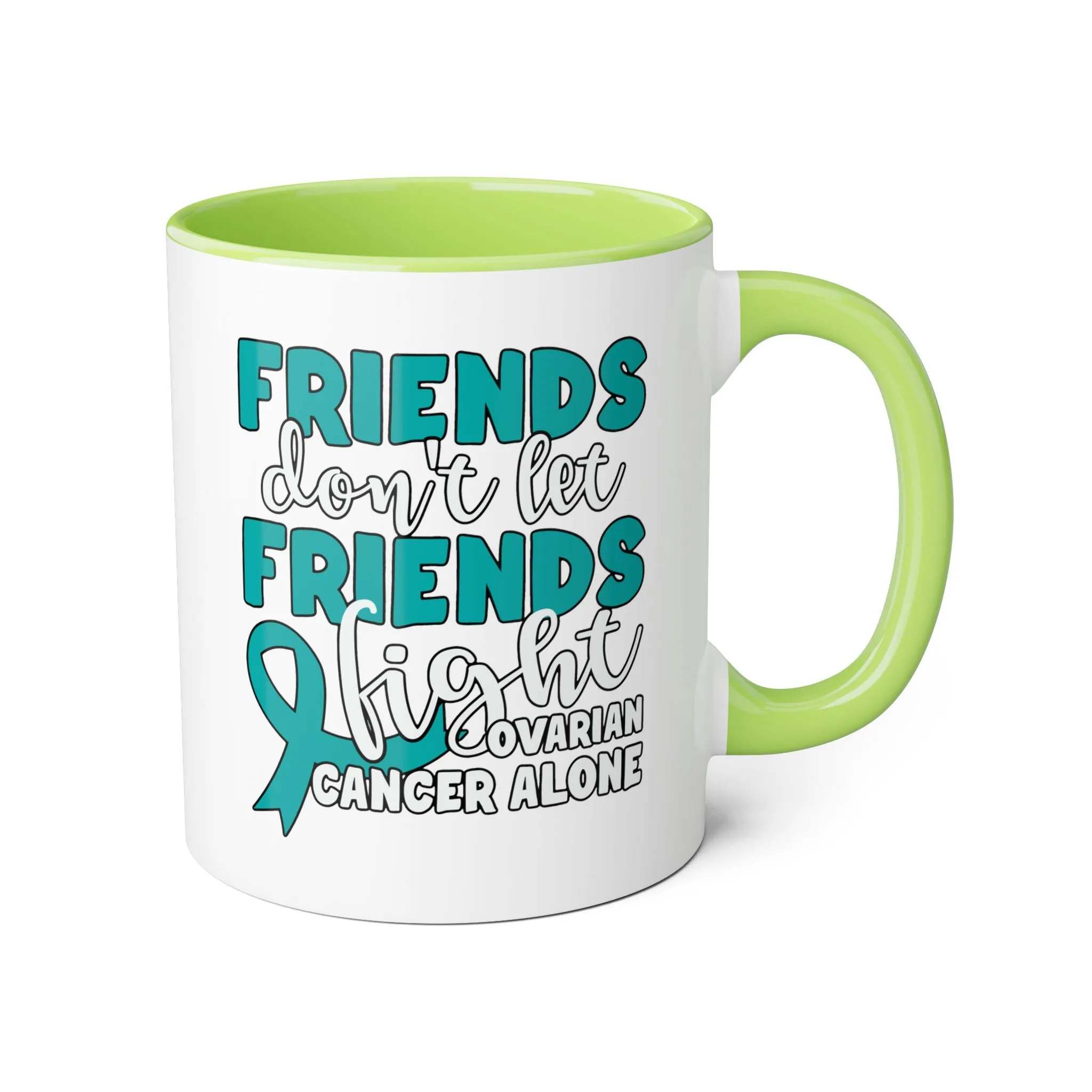 Friends Support Accent Mugs, 11oz