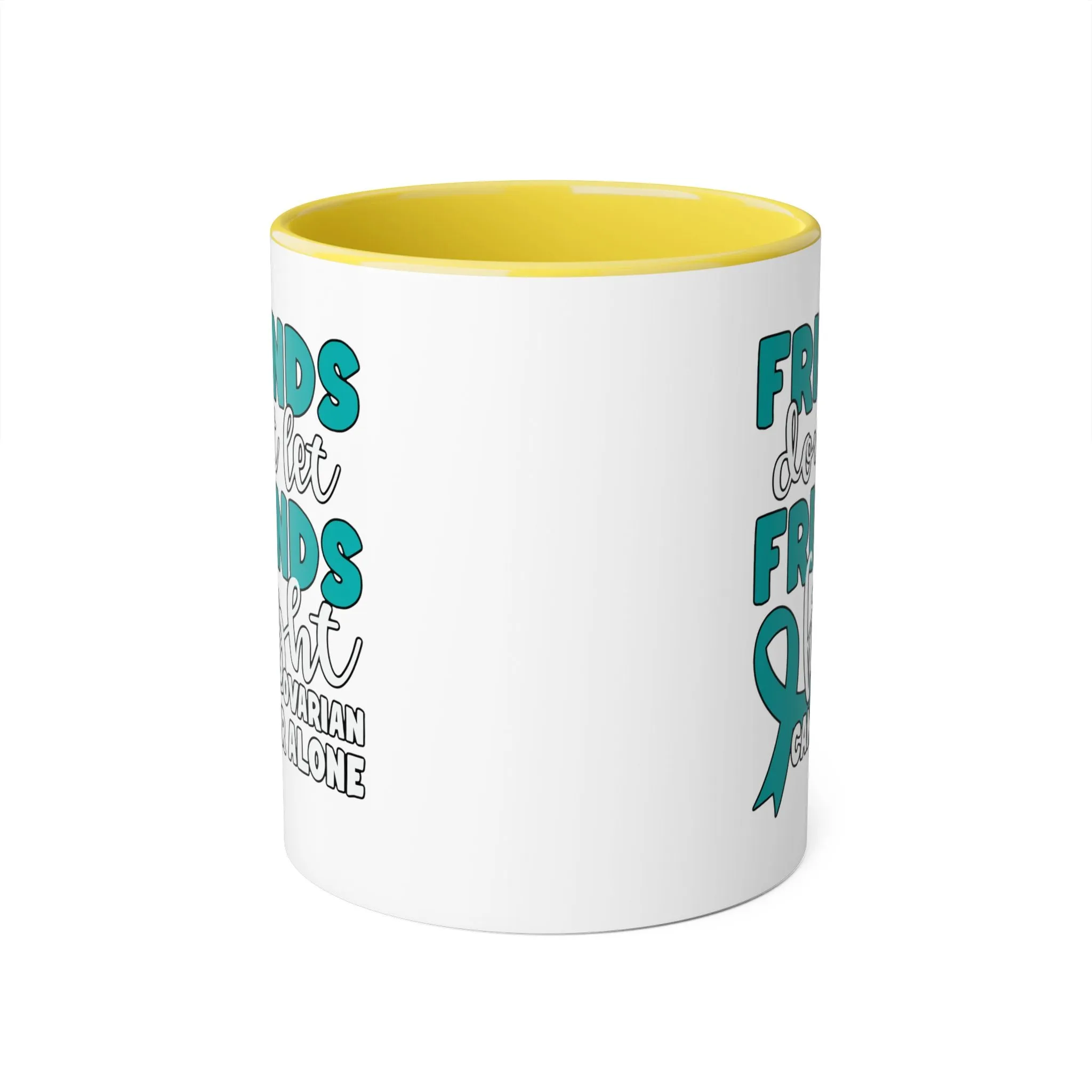 Friends Support Accent Mugs, 11oz