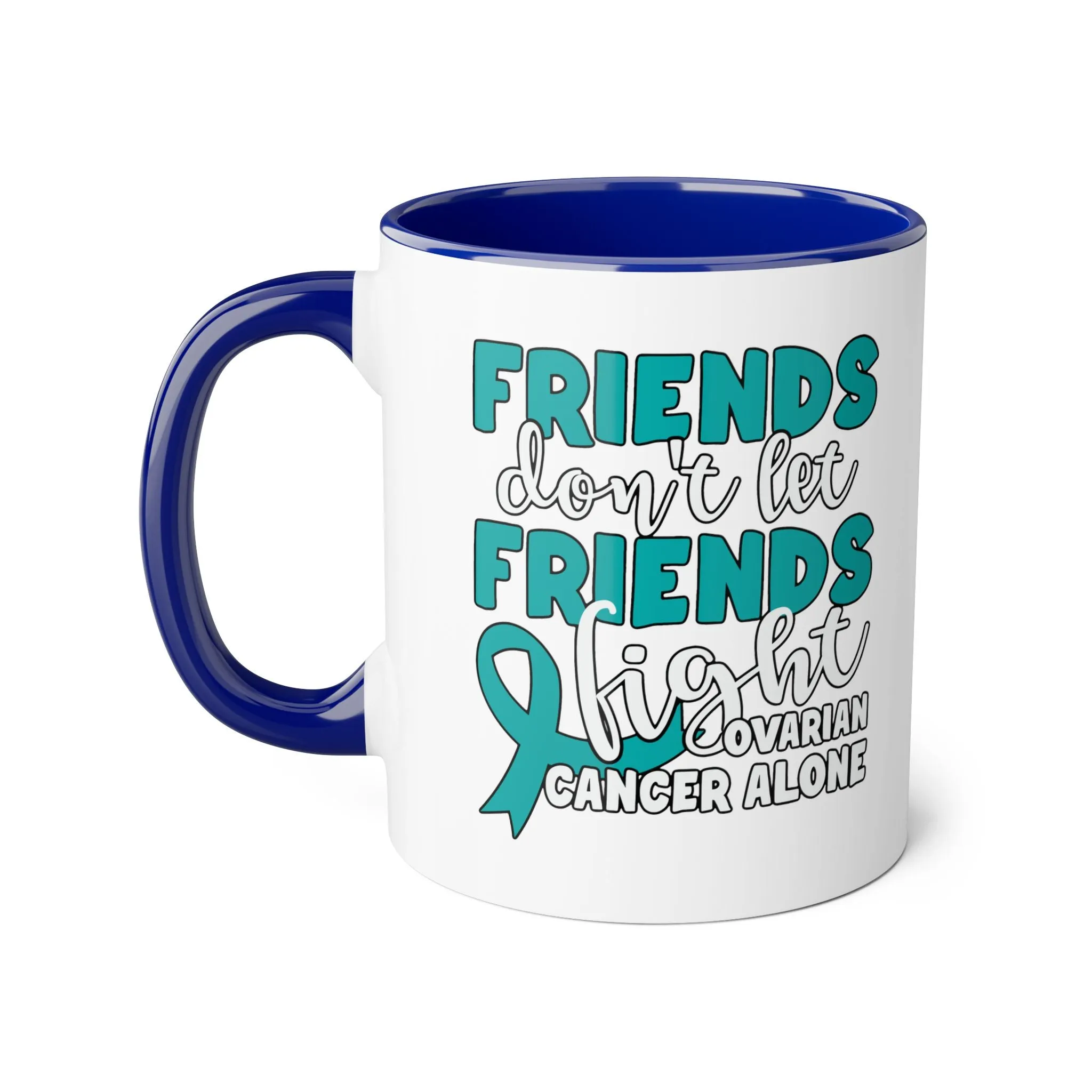 Friends Support Accent Mugs, 11oz