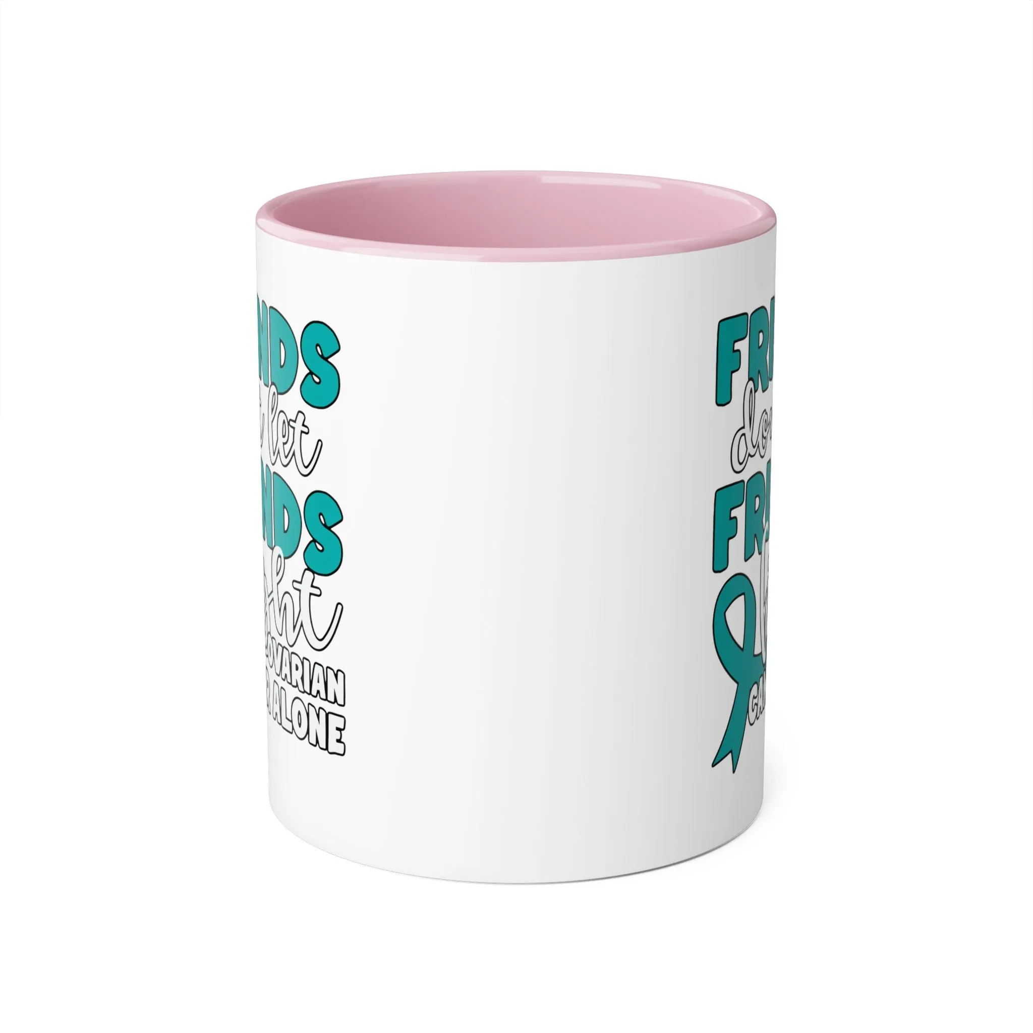 Friends Support Accent Mugs, 11oz