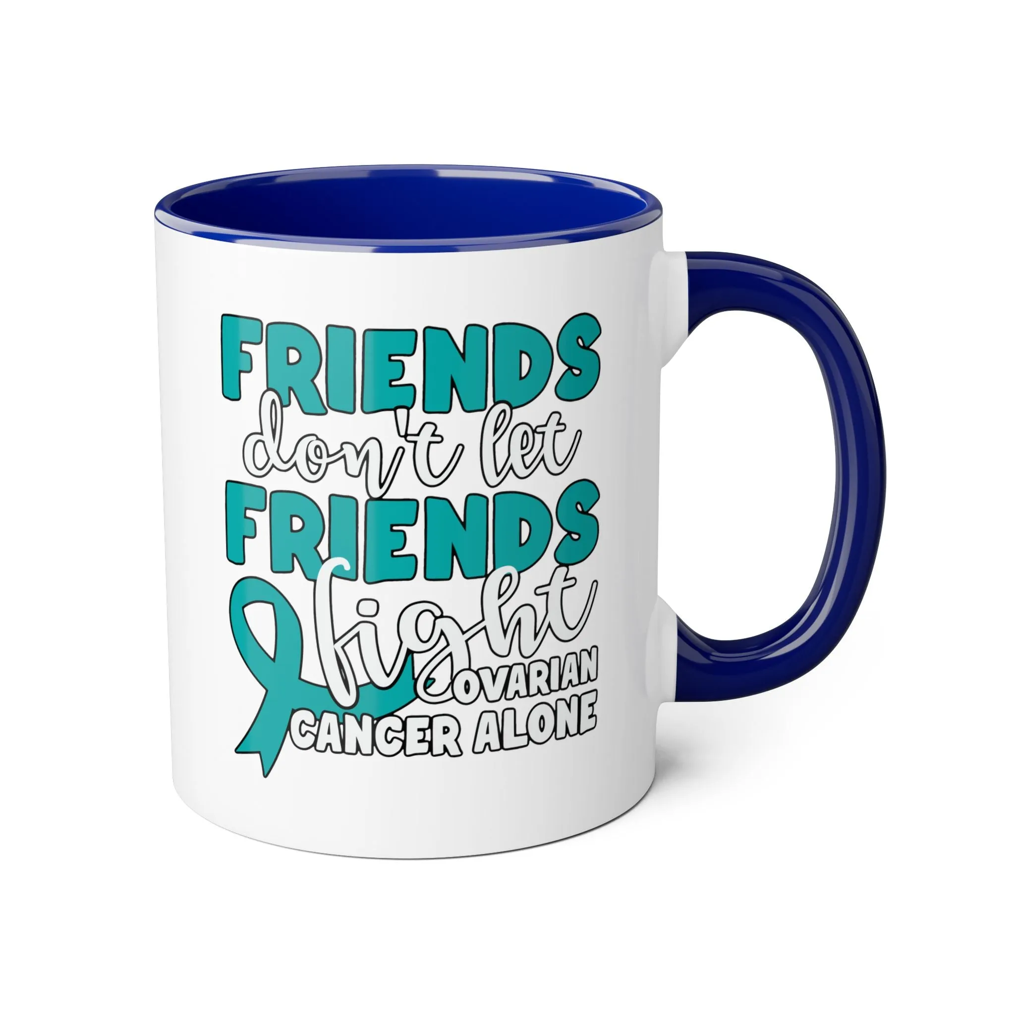 Friends Support Accent Mugs, 11oz