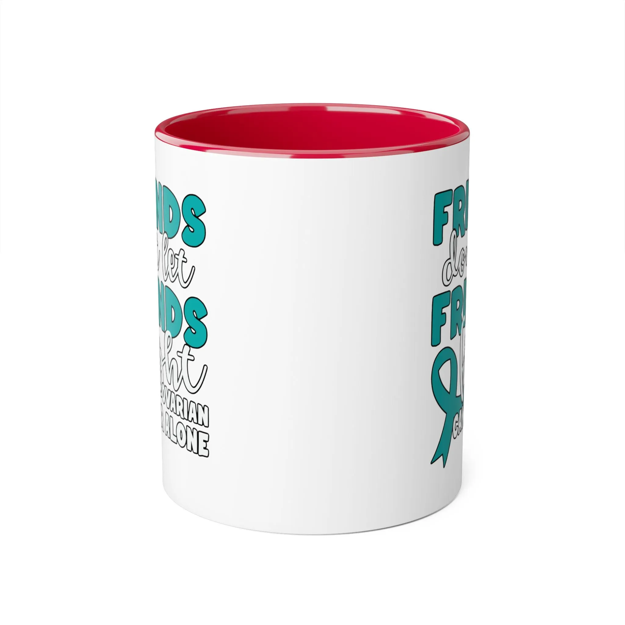 Friends Support Accent Mugs, 11oz