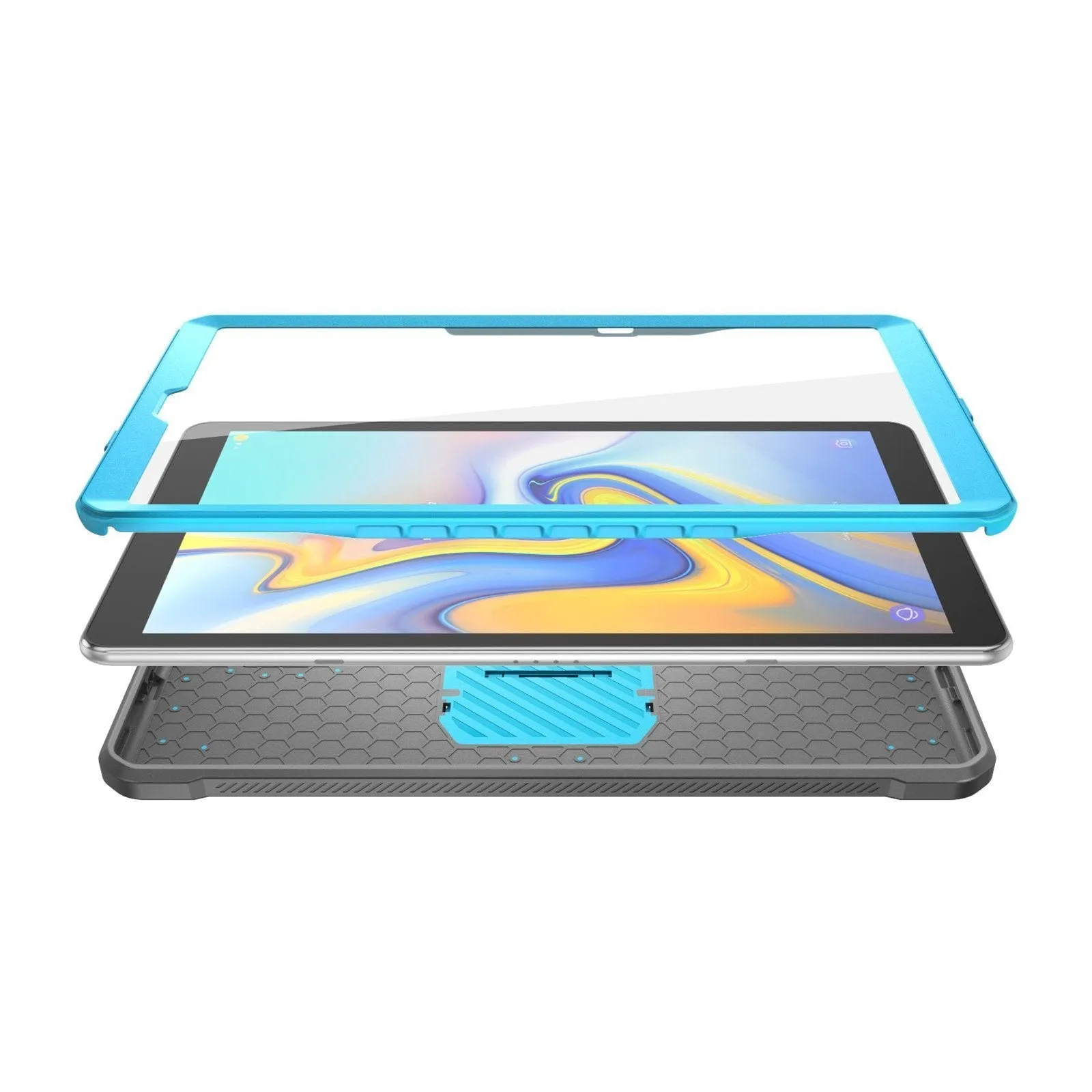 Galaxy Tab A 10.5 inch (2018) Unicorn Beetle Pro Rugged Full-Body Case-Blue