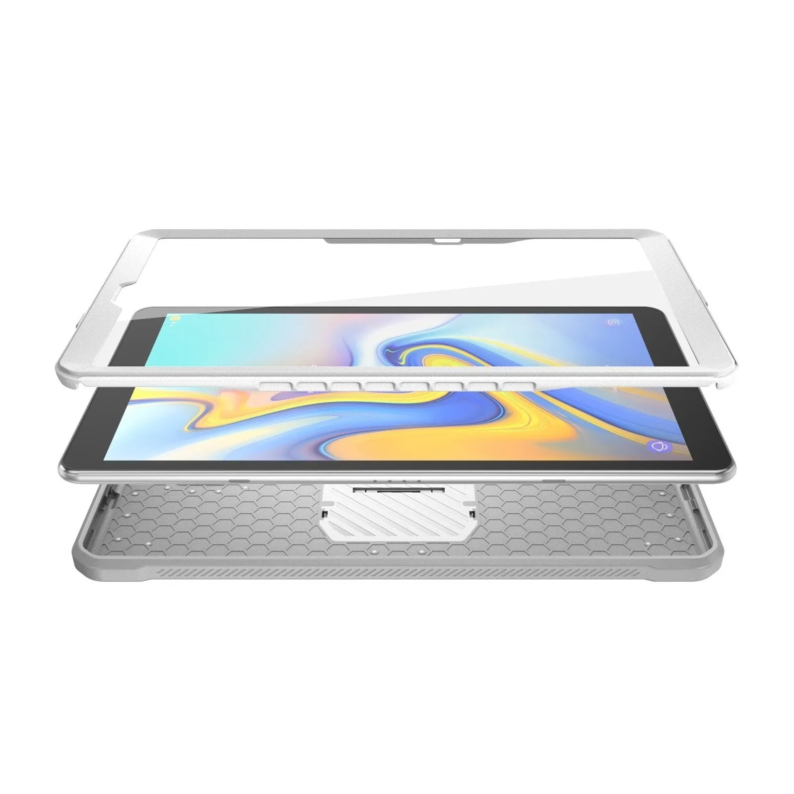 Galaxy Tab A 10.5 inch (2018) Unicorn Beetle Pro Rugged Full-Body Case-White
