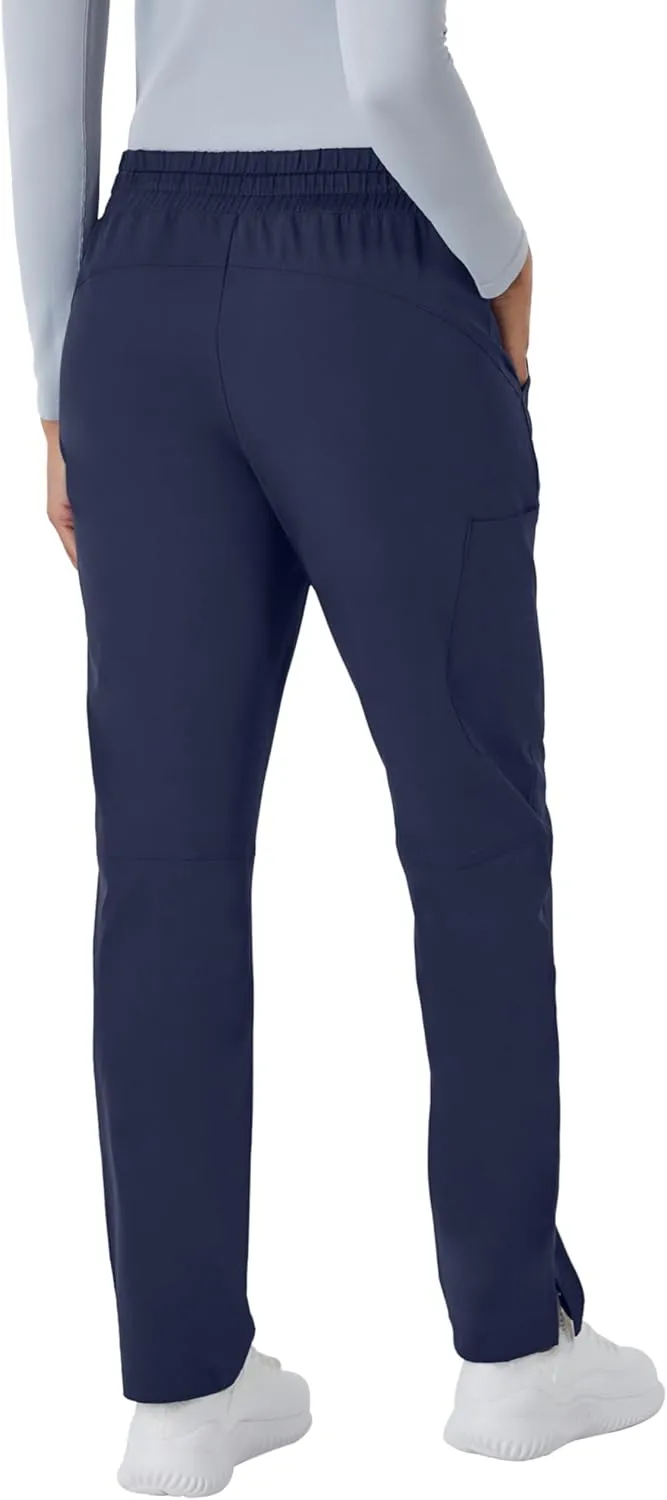Hanes Comfort Fit Pants, Moisture-Wicking Healthcare Scrubs for Women, 3 Pockets