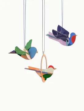 Hanging Calling Birds Decorations