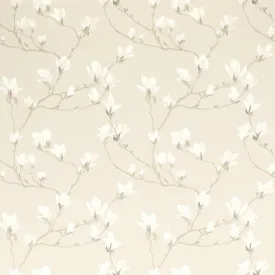 Magnolia Grove Natural Wallpaper