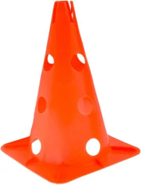 Mikikit 5Pcs Collapsible Marker Cones Windproof Football Obstacles for Training Bright Orange Logo Cones for Indoor and Outdoor Use Enhance Player Agility and Flexibility