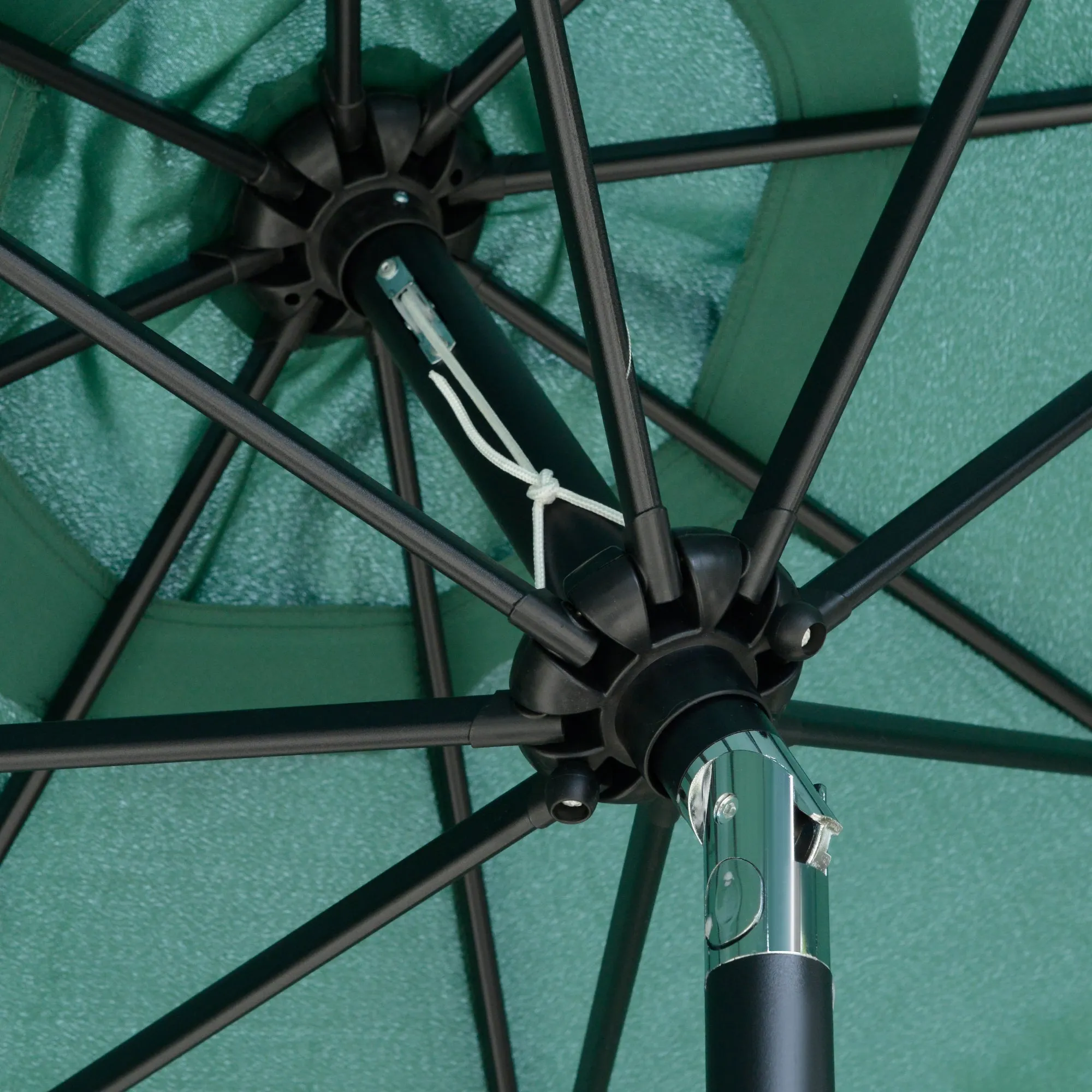 Outsunny Patio Umbrella Green