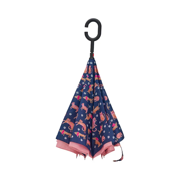 Reverse Umbrella - It's Raining Cats and Dogs