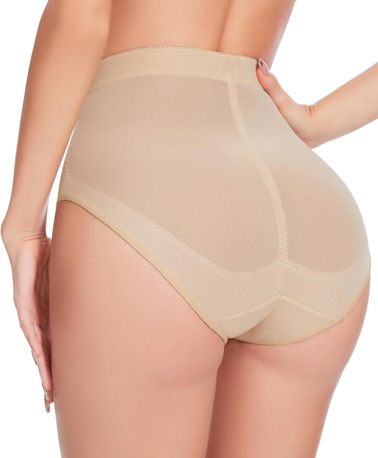 Shapewear Tummy Control Panties - Body Shaping Briefs Compression Underwear Low Rise Girdle Panty Shapewear for Women