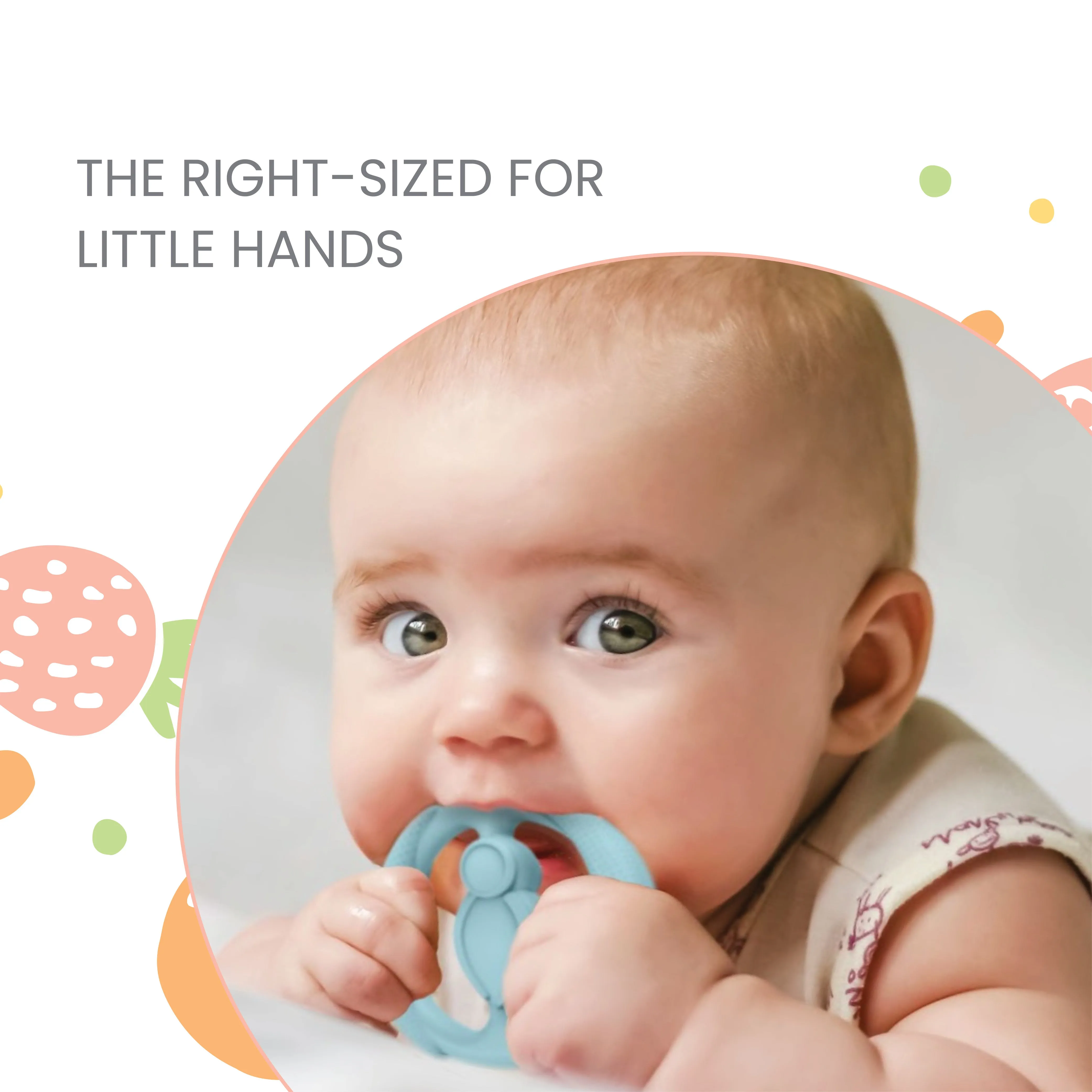 SILICONE EASY GRIP LULYBOO TEETHER