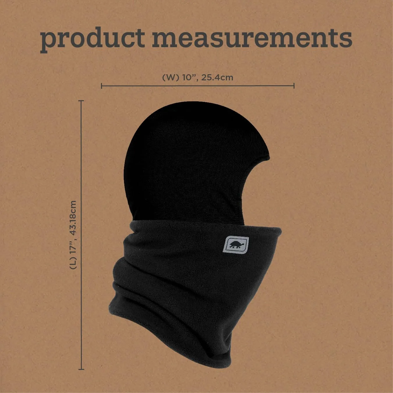 Turtle Fur Shellaclava Chelonia 150 Fleece Neck Warmer Helmet Liner Winter Balaclava Hood