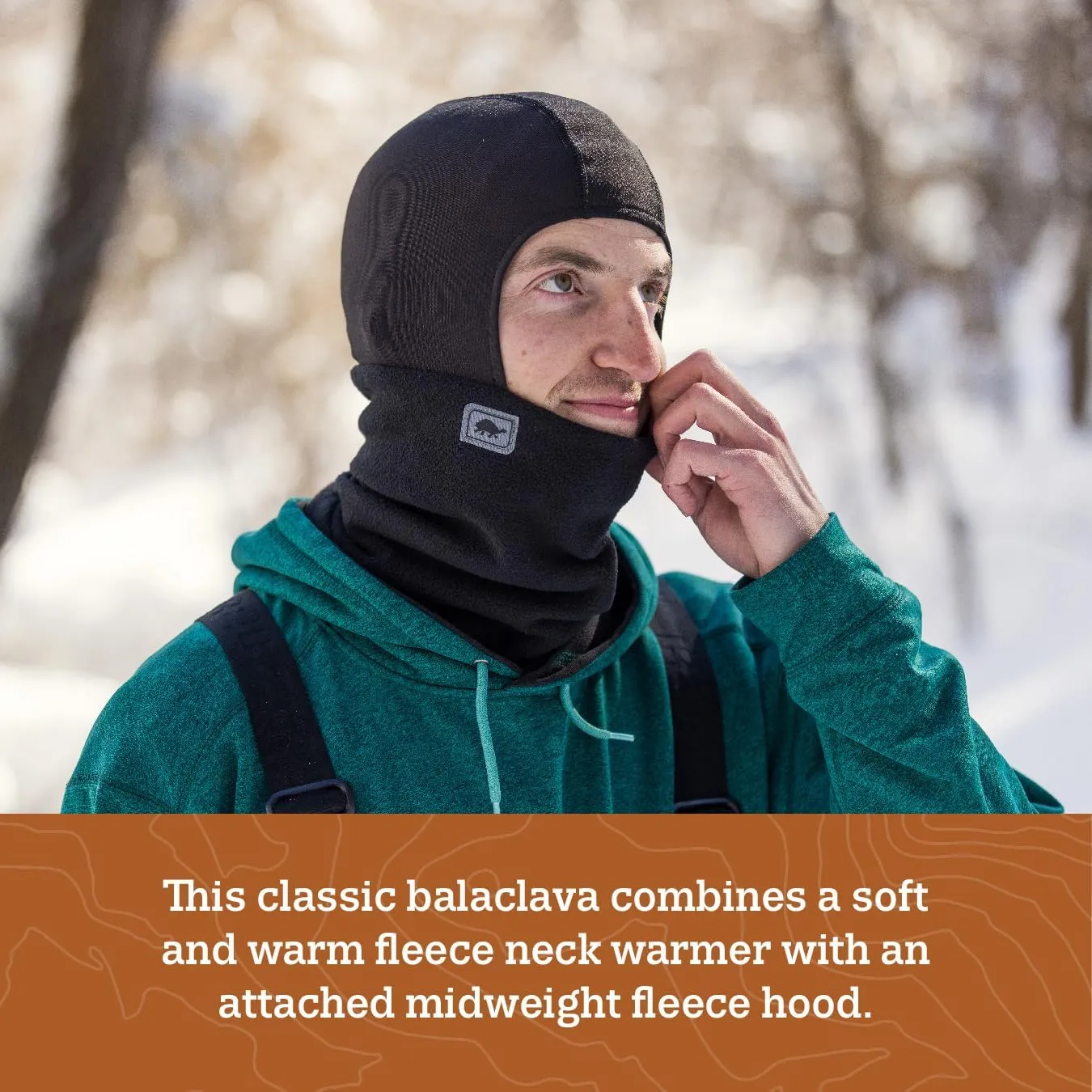 Turtle Fur Shellaclava Chelonia 150 Fleece Neck Warmer Helmet Liner Winter Balaclava Hood