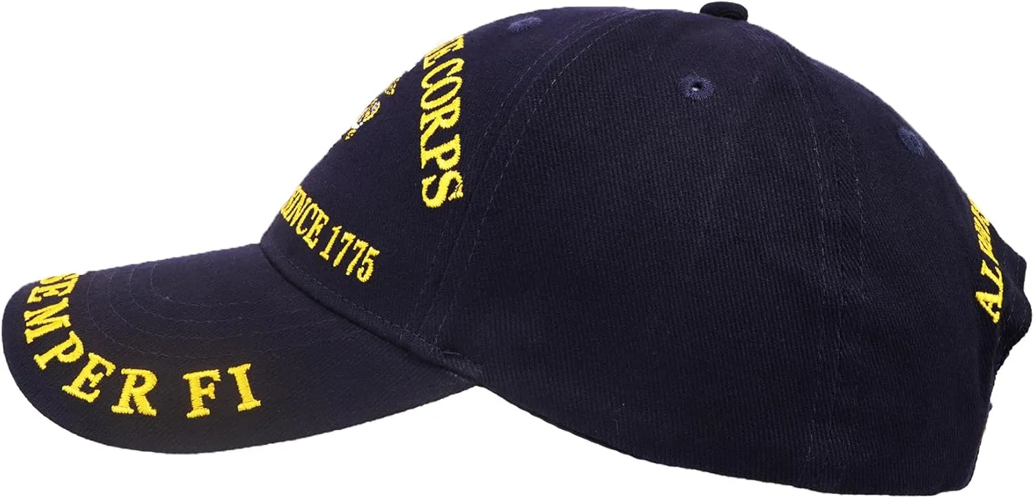 United States Marine Corps Cap | Perfect for Everyday, Comfortable | Baseball Cap for Men Women Official Licensed